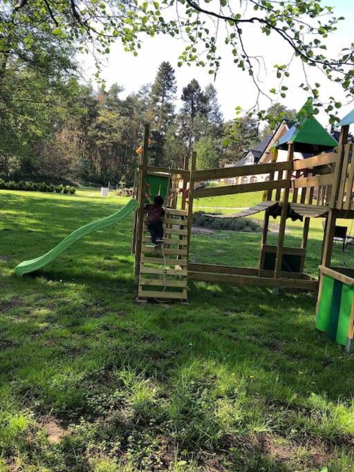Haus Wilma Gruene Idylle Im Wald Direkt Am See Wendisch Rietz Bagian luar foto